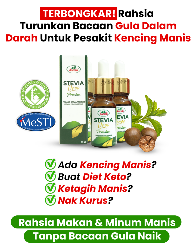 Stevia Drop Premium Asmak